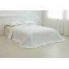 CONJUNTO COLCHA TACTO EXTRA SUAVE Y FUNDAS DE COJIN (blanco, Cama 135:235x270)