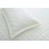 CONJUNTO COLCHA TACTO EXTRA SUAVE Y FUNDAS DE COJIN (blanco, Cama 135:235x270)