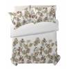 CONJUNTO COLCHA BOUTI ESTAMPADO TROPICAL Y FUNDAS DE COJIN (verde, Cama 135:235x270)