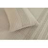 CONJUNTO COLCHA BORDADA TACTO SUAVE Y FUNDAS DE COJIN (beige, Cama 150:250x270)