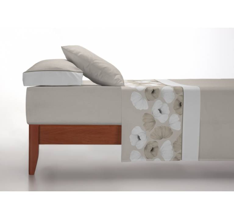 JUEGO SABANAS AMAPOLAS 3 PIEZAS