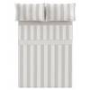 JUEGO SÁBANAS CORALINA ESTAMPADO RAYAS (beige, Cama 090:160x260)