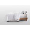 CONJUNTO EDREDON BORDADO DE RAMAS BORDADAS EN RELIEVE (blanco, Cama 135:235x270)