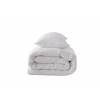 CONJUNTO EDREDON BORDADO DE RAMAS BORDADAS EN RELIEVE (blanco, Cama 135:235x270)