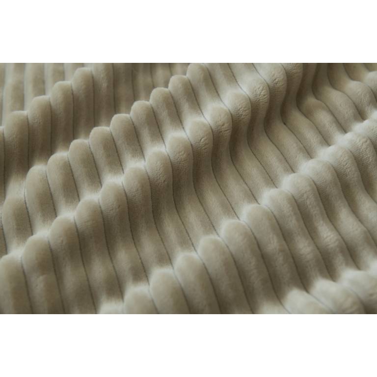 MANTA SOFA DE RAYAS CON BORREGUILLO (gris, 140x200)