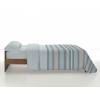 JUEGO FUNDA NORDICA ESTAMPADO RAYAS (azul, Cama 150:240x270)