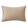 FUNDA DE COJÍN LISO CON PESTAÑITA (beige, 50x50)