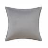 FUNDA DE COJÍN LISO CON PESTAÑITA (gris, 50x50)