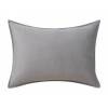 FUNDA DE COJÍN LISO CON PESTAÑITA (gris, 50x50)
