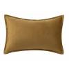 FUNDA DE COJÍN LISO CON PESTAÑITA (oro, 50x50)
