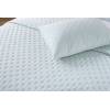 CONJUNTO COLCHA TACTO SUAVE Y FUNDAS DE COJÍN (verde, Cama 090:180x270)