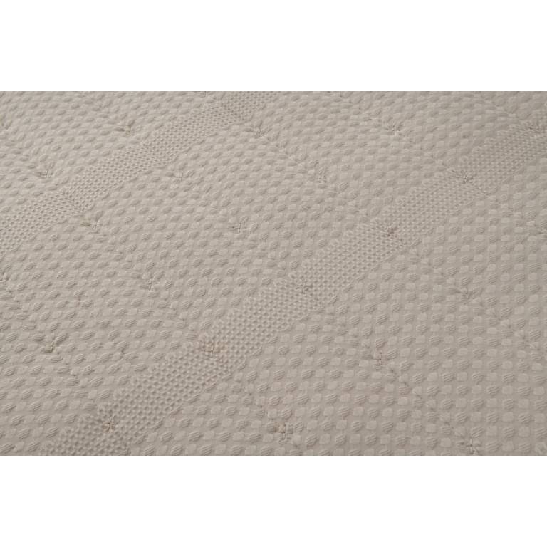 CONJUNTO COLCHA GOFRADA TACTO SUAVE Y FUNDAS DE COJÍN (beige, Cama 105:200x270)
