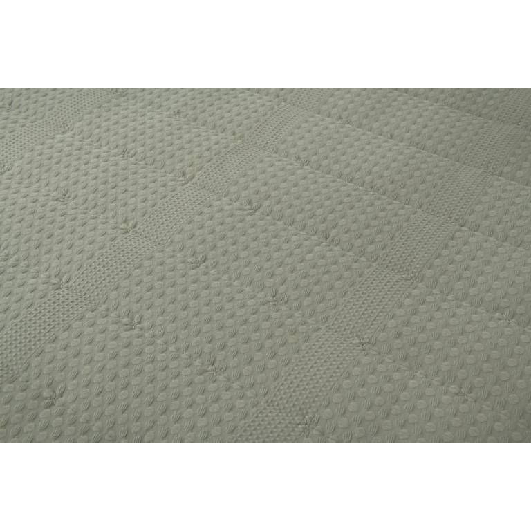 CONJUNTO COLCHA GOFRADA TACTO SUAVE Y FUNDAS DE COJÍN (verde, Cama 105:200x270)