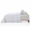 CONJUNTO COLCHA GOFRADA TACTO SUAVE Y FUNDAS DE COJÍN (blanco, Cama 180:280x270)