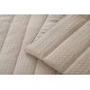 CONJUNTO COLCHA GOFRADA TACTO SUAVE Y FUNDAS DE COJÍN (beige, Cama 105:200x270)