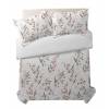 CONJUNTO COLCHA BOUTI ESTAMPADO DE FLORES Y FUNDAS DE COJÍN (nude, Cama 135:235x270)