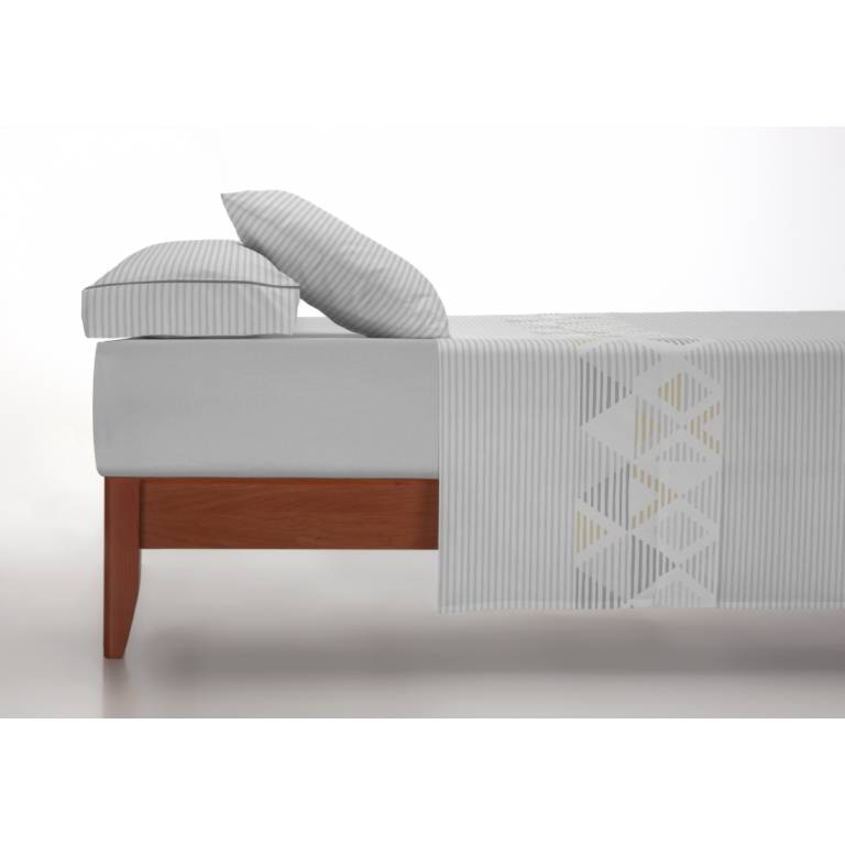 JUEGO SÁBANAS ROMBOS 3 PIEZAS (amarillo, Cama 135:210x270)