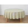 MANTEL HILO TINTADO CUADRO VICHY (verde, 140x250)