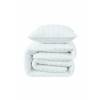 CONJUNTO COLCHA BORDADA TACTO SUAVE Y FUNDAS DE COJÍN (blanco, Cama 090:180x270)