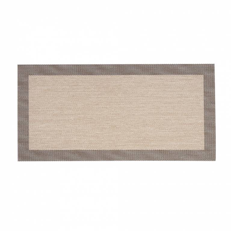ALFOMBRA VINILO CON CENEFA (natural, 60x120)