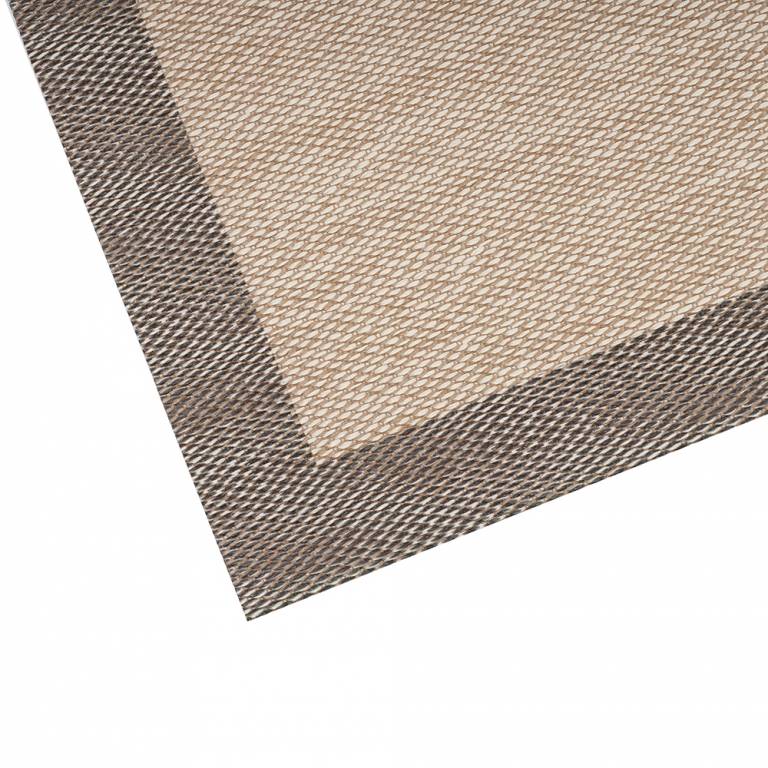 ALFOMBRA VINILO CON CENEFA (natural, 60x120)