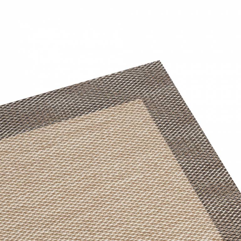 ALFOMBRA VINILO CON CENEFA (natural, 60x120)