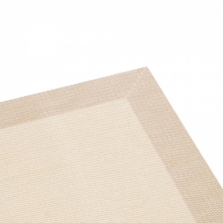 ALFOMBRA VINILO CON CENEFA (beige, 60x120)