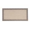 ALFOMBRA VINILO CON CENEFA (natural, 60x120)