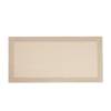 ALFOMBRA VINILO CON CENEFA (beige, 60x120)