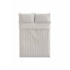 JUEGO FUNDA NÓRDICA ESTAMPADO RAYAS 100% ALGODÓN (beige, Cama 90:155x220)