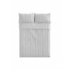 JUEGO FUNDA NÓRDICA ESTAMPADO RAYAS 100% ALGODÓN (gris, Cama 90:155x220)