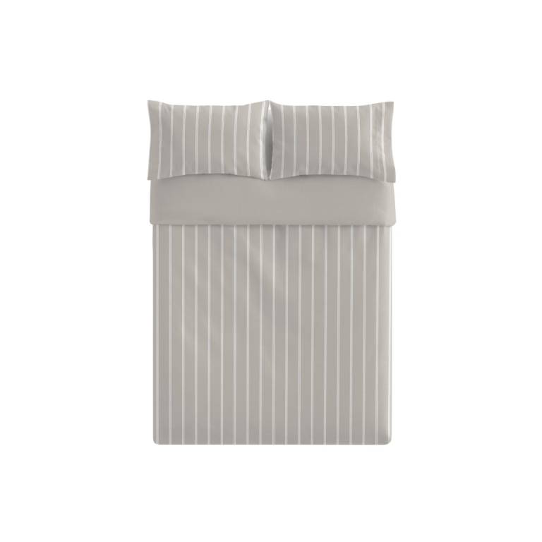 JUEGO FUNDA NÓRDICA CORALINA RAYAS (beige, Cama 90:155x220)