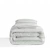 CONJUNTO EDREDON ESTAMPADO RAYAS (verde, Cama 090:180x270)