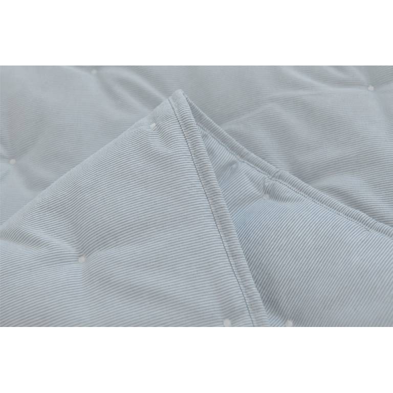 EDREDÓN BORDADO TOPITOS HILO TINTADO TACTO SUAVE (azul, Cama 105:200x270)