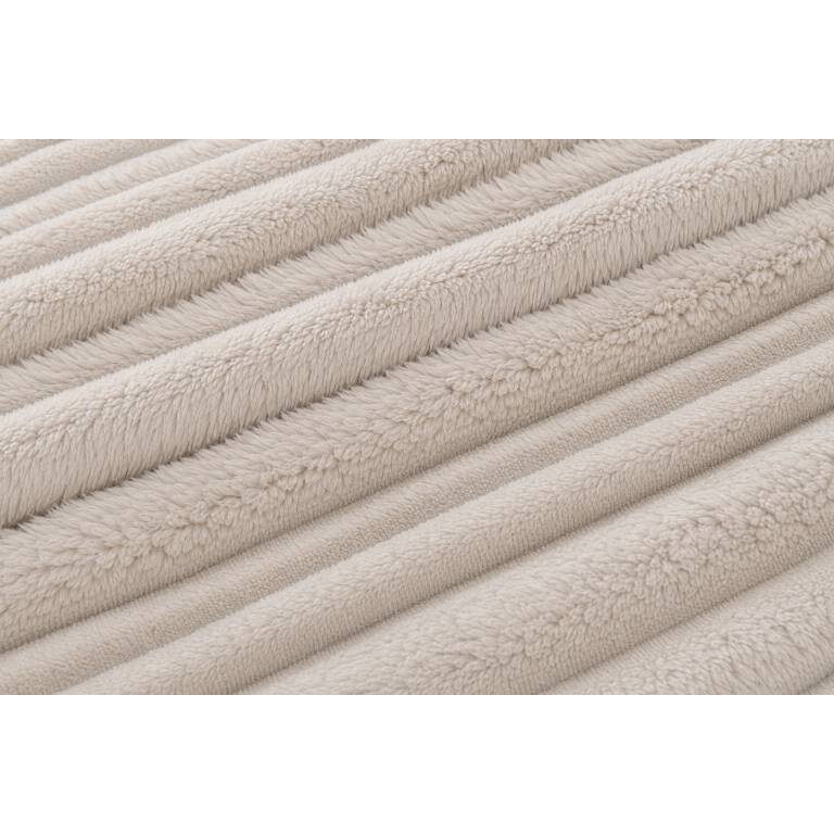 MANTA DE SOFÁ RAYAS EXTRA SUAVE (beige, 140x200)