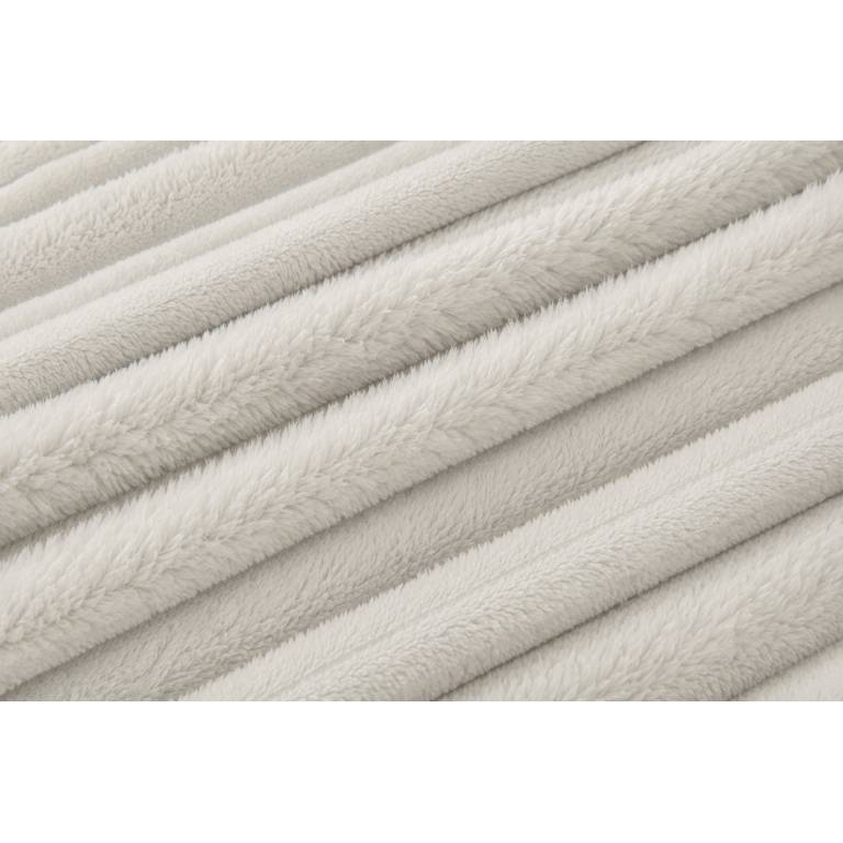 MANTA DE SOFÁ RAYAS EXTRA SUAVE (gris, 140x200)