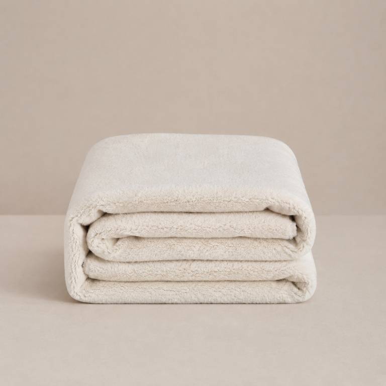 MANTA DE SOFÁ LISA PREMIUM EXTRA SUAVE (natural, 140x200)