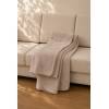 MANTA DE SOFÁ LISA PREMIUM EXTRA SUAVE (beige, 140x200)