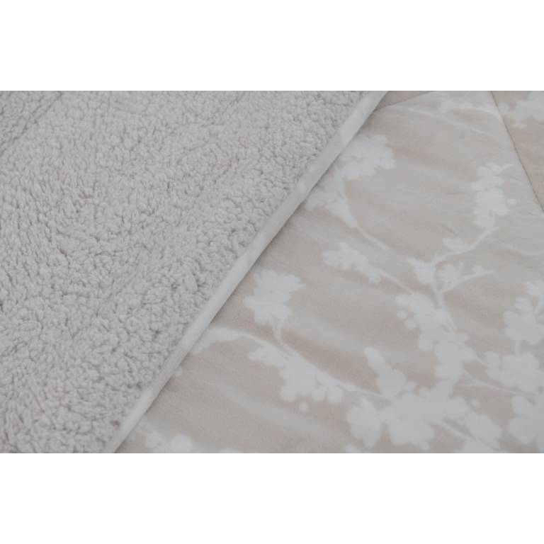 EDREDÓN DE INVIERNO CORALINA CON REVERSO DE BORREGUILLO EXTRA CÁLIDA (beige, Cama 135:235x270)