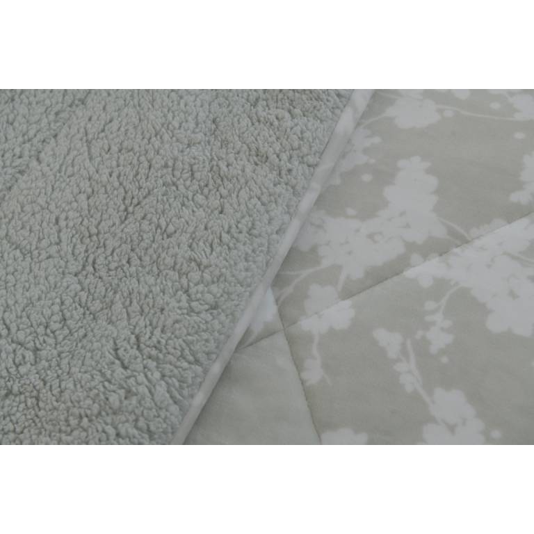 EDREDÓN DE INVIERNO CORALINA CON REVERSO DE BORREGUILLO EXTRA CÁLIDA (verde, Cama 150:250x270)