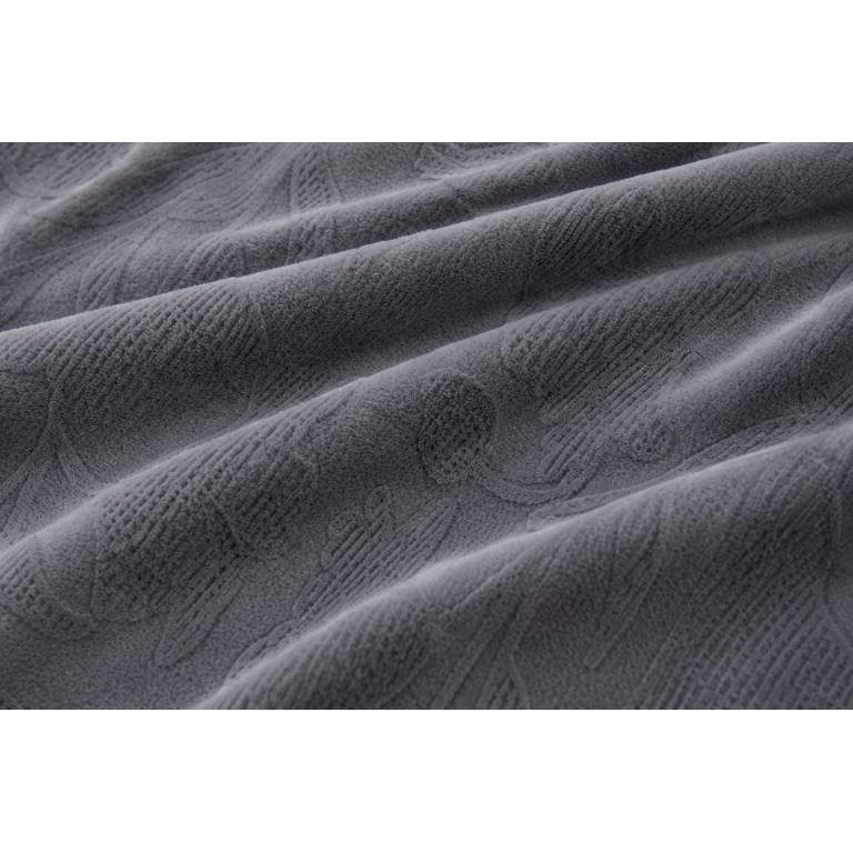 MANTA DE SOFÁ EXTRA SUAVE CON BORREGUILLO (marrón, 140x200)