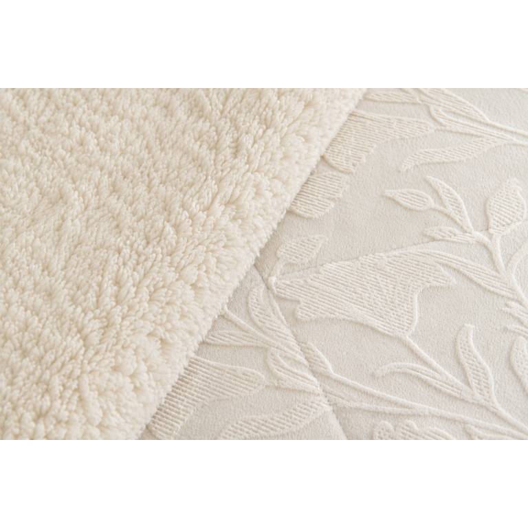 EDREDÓN JACQUARD CORALINA SHERPA CON FUNDAS DE COJÍN (natural, Cama 150:250x270)