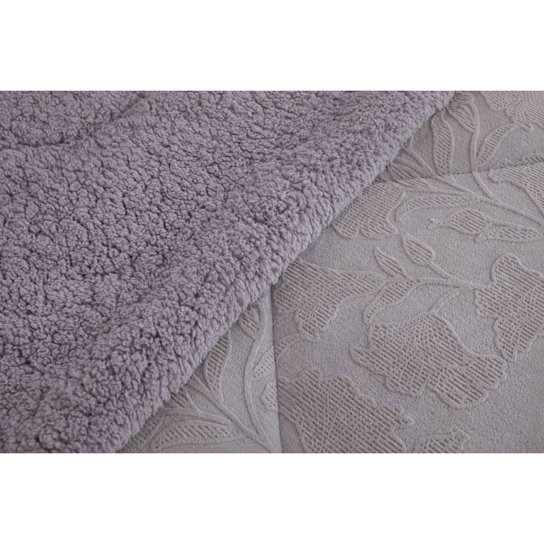 EDREDÓN JACQUARD CORALINA SHERPA CON FUNDAS DE COJÍN (lavanda, Cama 090:180x270)