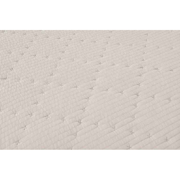 CONJUNTO COLCHA TACTO SUAVE Y FUNDAS DE COJÍN (natural, Cama 090:180x270)
