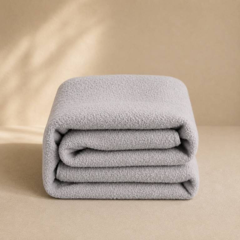 MANTA DE SOFÁ LISA EXTRA SUAVE (gris, 140x200)