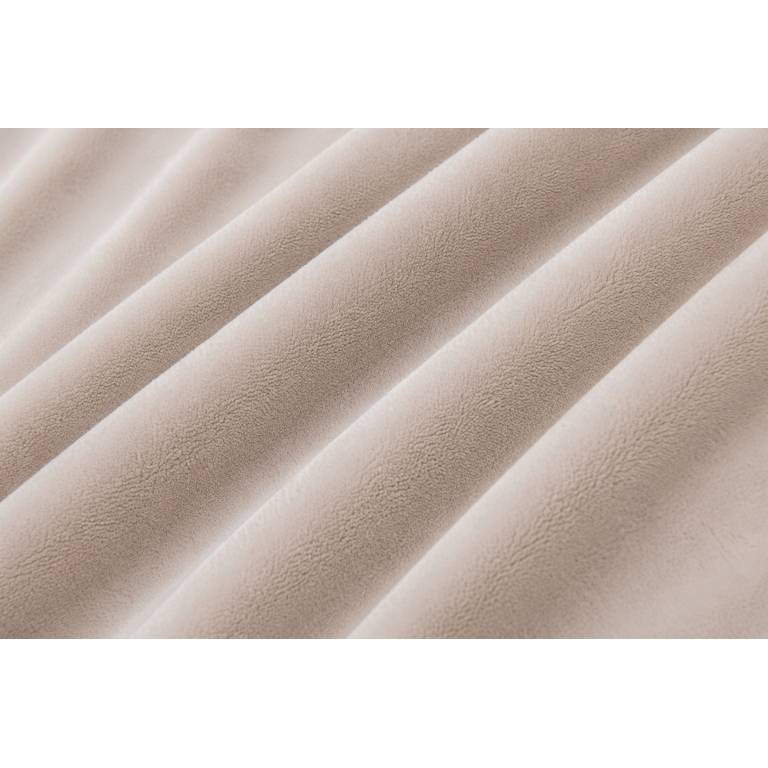 MANTA DE SOFÁ EXTRA SUAVE CON BORREGUILLO (beige, 140x200)