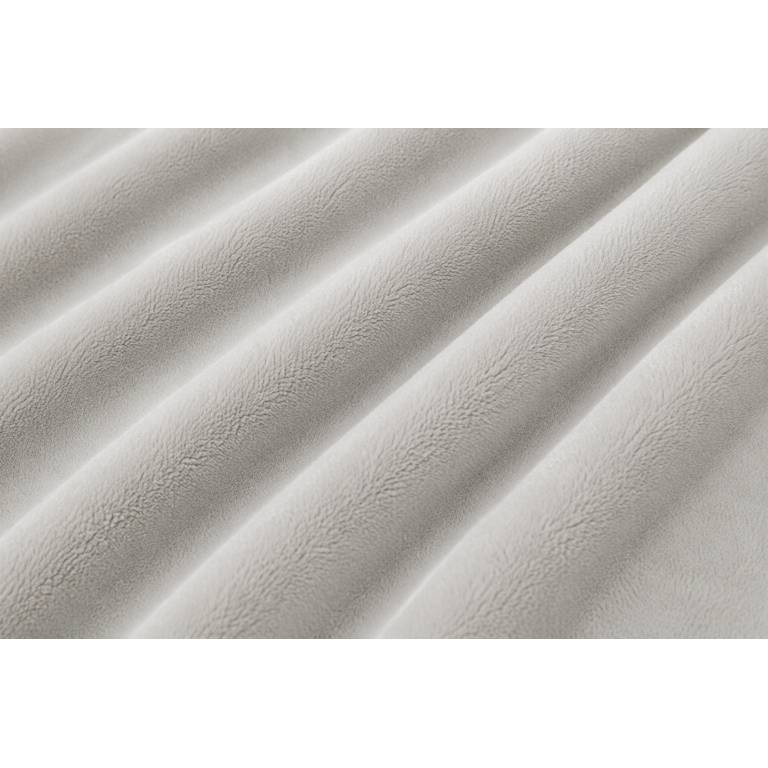 MANTA DE SOFÁ EXTRA SUAVE CON BORREGUILLO (gris, 140x200)