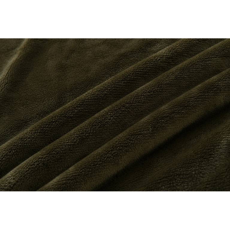 MANTA DE SOFÁ EXTRA SUAVE CON BORREGUILLO (verde, 140x200)