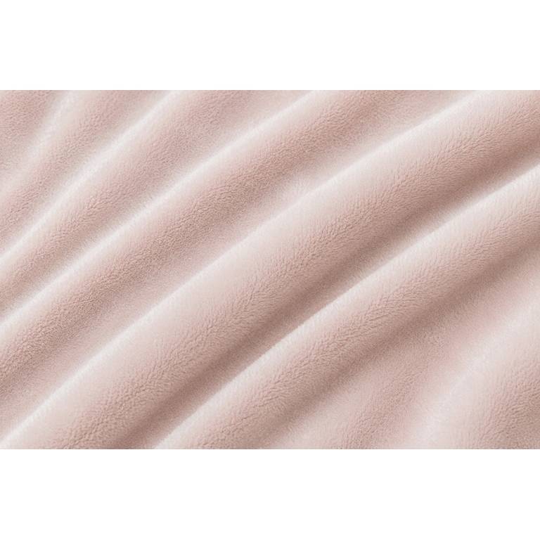 MANTA DE SOFÁ EXTRA SUAVE CON BORREGUILLO (rosa, 140x200)