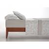 JUEGO SÁBANAS CORALINA ESTAMPADO HOJAS (beige, Cama 090:160x260)
